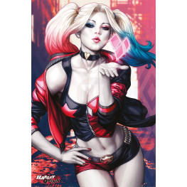 DC Comics plagát Pack Harley Quinn Kiss 61 x 91 cm (4)